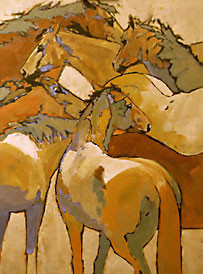 Caballos Chaos by Peggy Judy