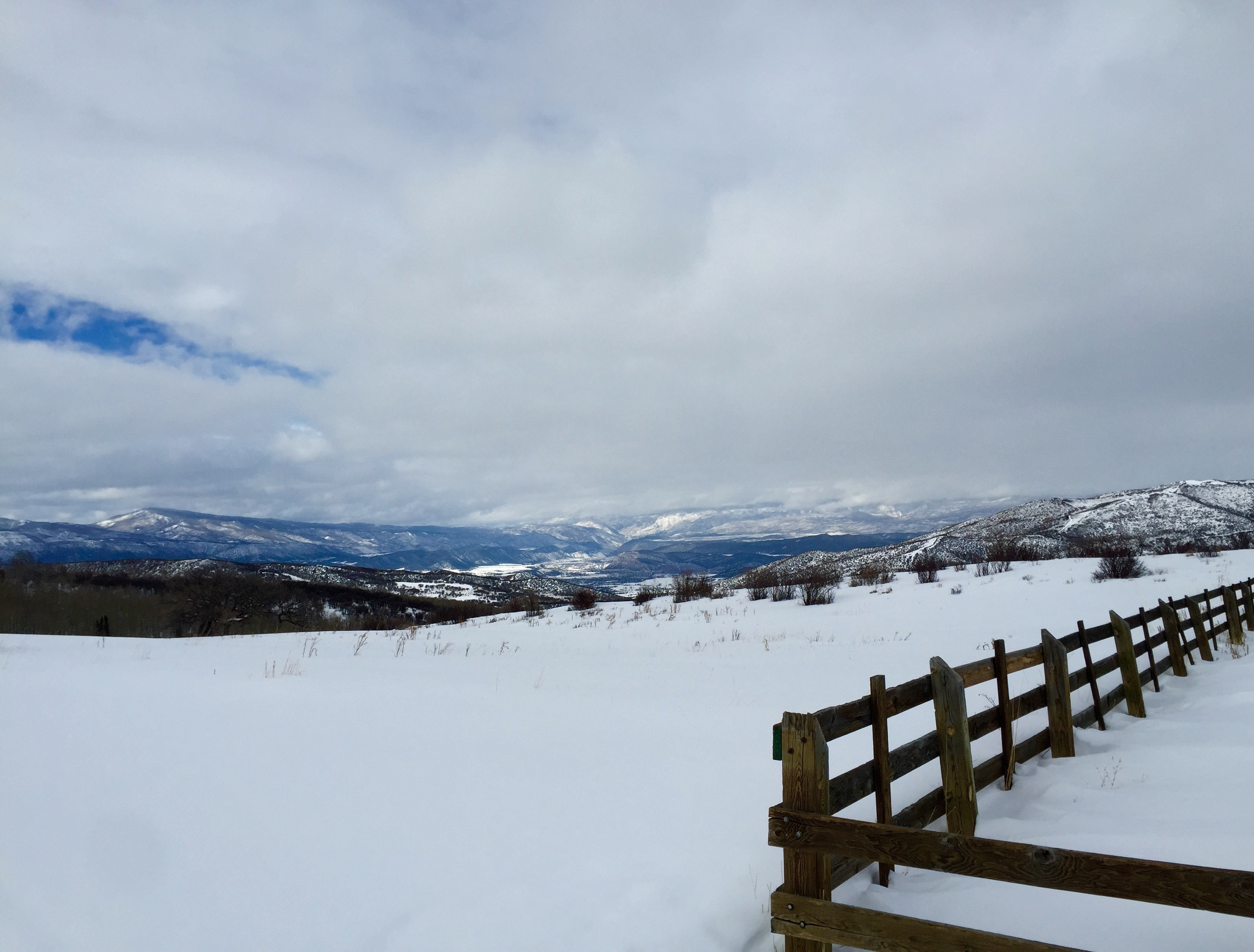Colorado Snow Scenic View