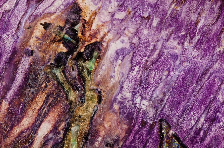 Purple Rain Abstract Photography